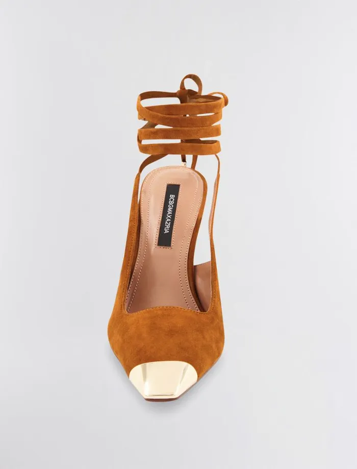 Women BCBG Shoes Rinzo Pump Heel Golden Oak