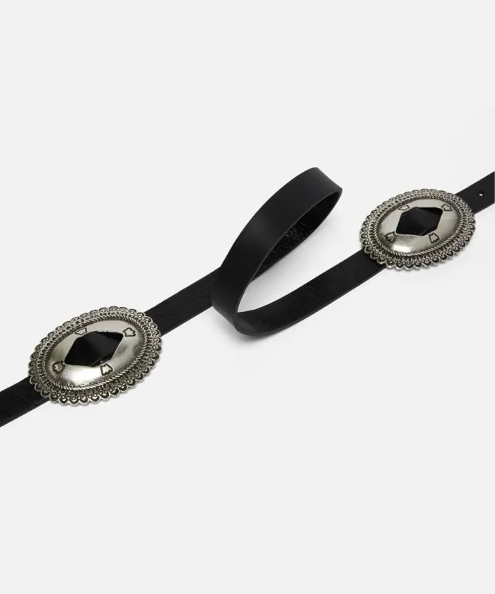 Women Belts Pinko Belt With Large Buckle 2cm Blackold Silver Women Belts Pinko Belt With Large Buckle 2cm Blackold Silver