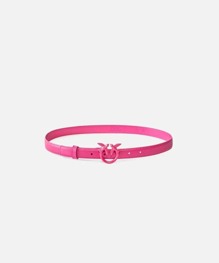 Women Belts Pinko Thin Colourblock Love Birds Leather Belt 2cm Pinko Pinkblock Colour Women Belts Pinko Thin Colourblock Love Birds Leather Belt 2cm Pinko Pinkblock Colour