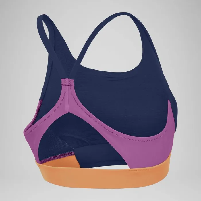 Women Bikinis and Tankinis Speedo Women039s Colourblock Bikini Top Blue