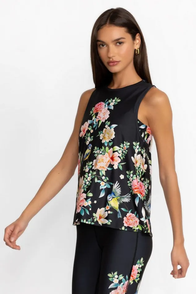 Women BIRDIE HIGH NECK ACTIVE SWING TANK Birdie Johnny Was Active Women BIRDIE HIGH NECK ACTIVE SWING TANK Birdie Johnny Was Active