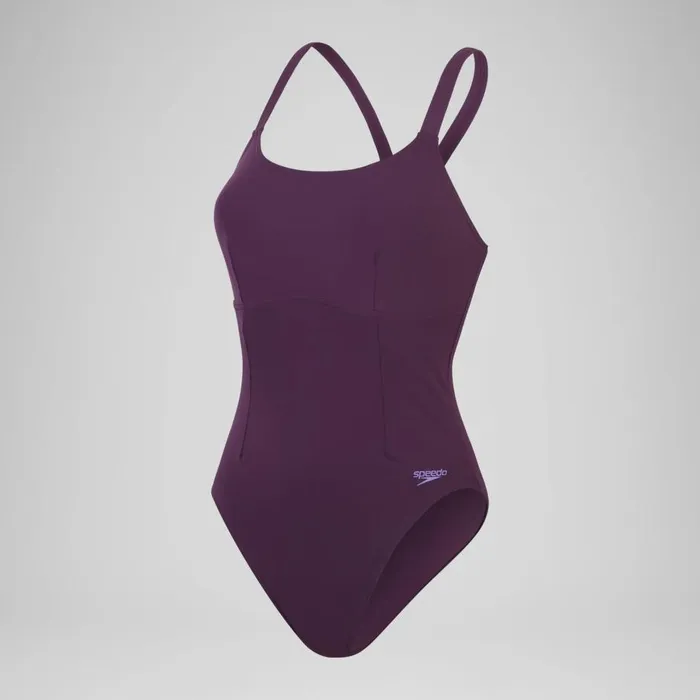 Women BodyShaping Speedo Women039s Shaping Crossback Swimsuit Purple