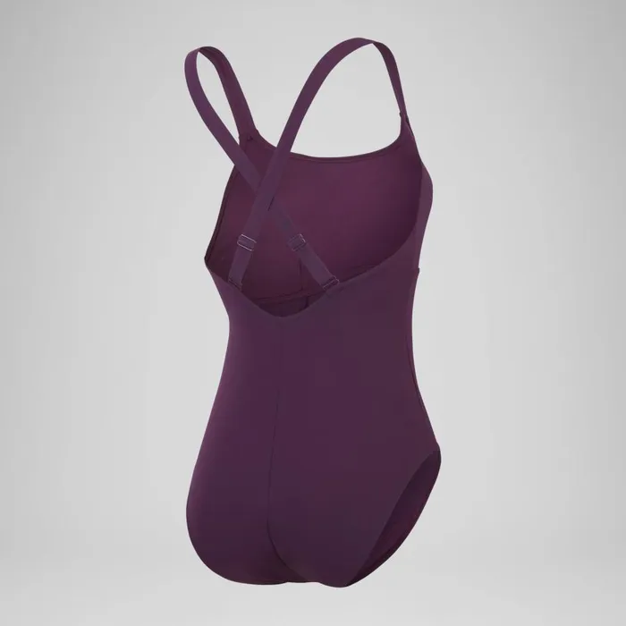 Women BodyShaping Speedo Women039s Shaping Crossback Swimsuit Purple