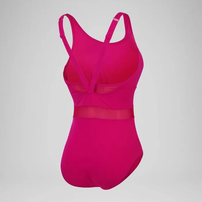 Women BodyShaping Speedo Women039s Shaping LuniaGlow Swimsuit Purple