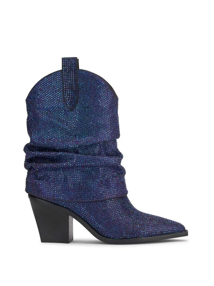 Women Boots and Booties Jessica Simpson Gemorra Bootie In Midnight Blue