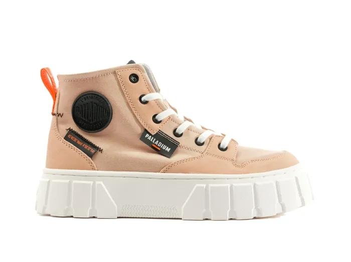 Women Boots PALLADIUM PALLATOWER HI Nude Dust