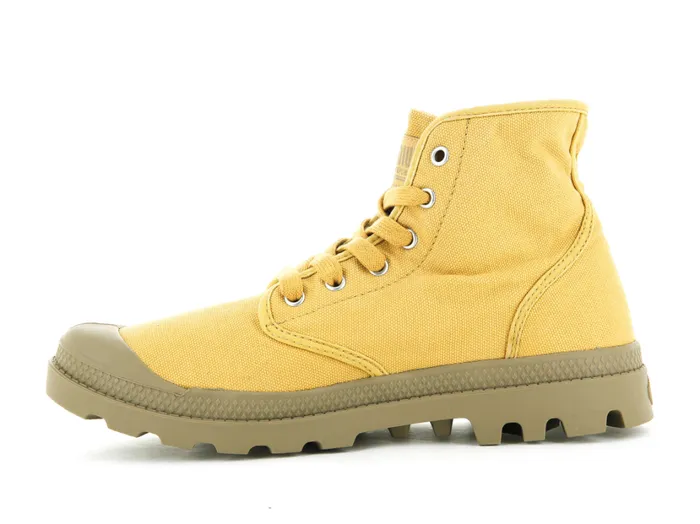 Women Boots PALLADIUM PAMPA HI Honey Gold Women Boots PALLADIUM PAMPA HI Honey Gold