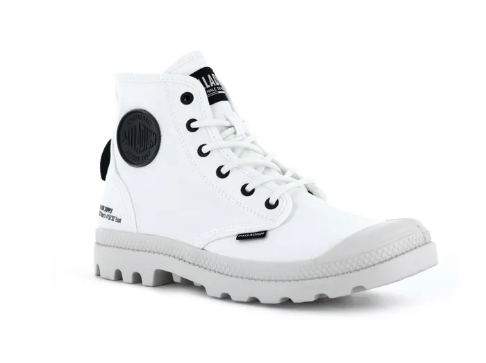 Women Boots PALLADIUM PAMPA HI HTG SUPPLY Star White Women Boots PALLADIUM PAMPA HI HTG SUPPLY Star White