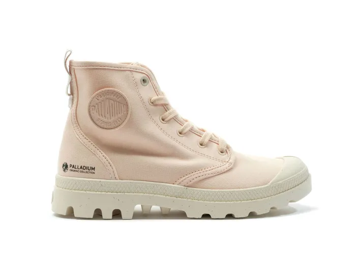 Women Boots PALLADIUM PAMPA HI ZIP ORGANIC Peaskin