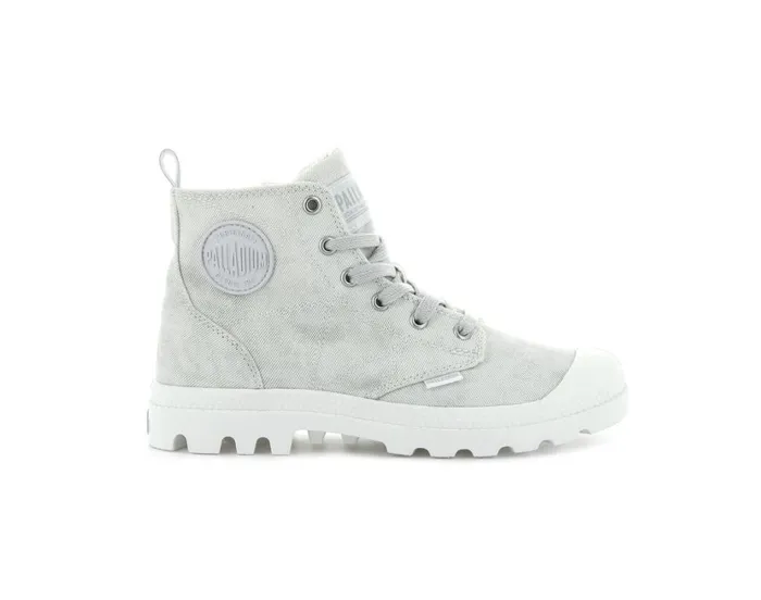 Women Boots PALLADIUM PAMPA ZIP DESERTWASH Star White