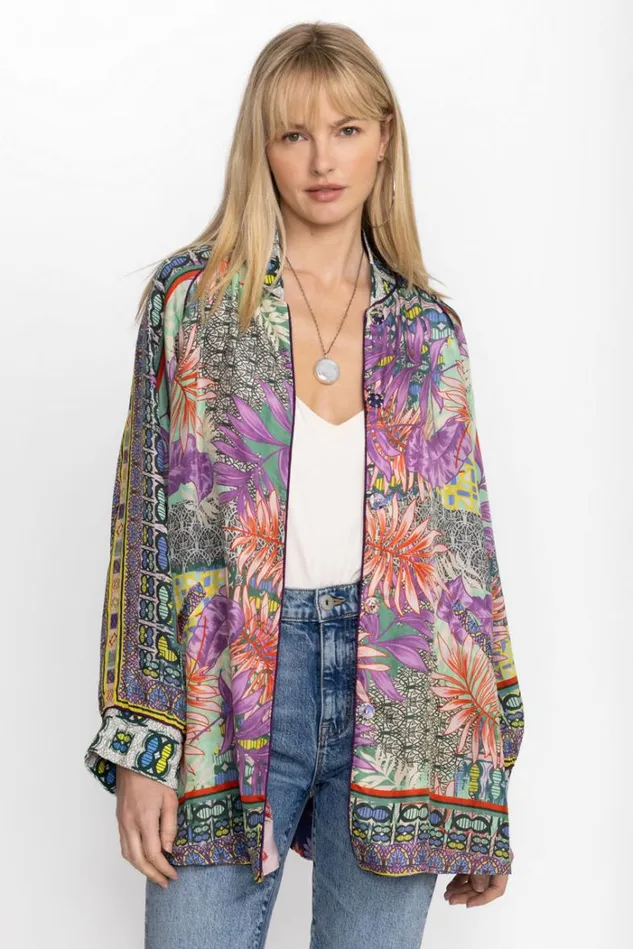 Women BORDONA HEATHER KIMONO Bordona Johnny Was Kimonos Women BORDONA HEATHER KIMONO Bordona Johnny Was Kimonos