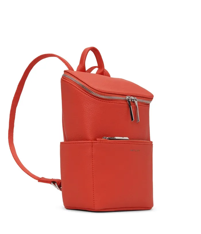 Women Bravesm Small Vegan Backpack 8211 Purity Fleur Matt and Nat Backpacks