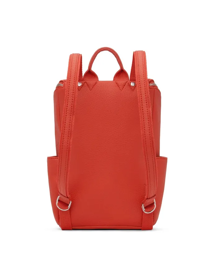 Women Bravesm Small Vegan Backpack 8211 Purity Fleur Matt and Nat Backpacks