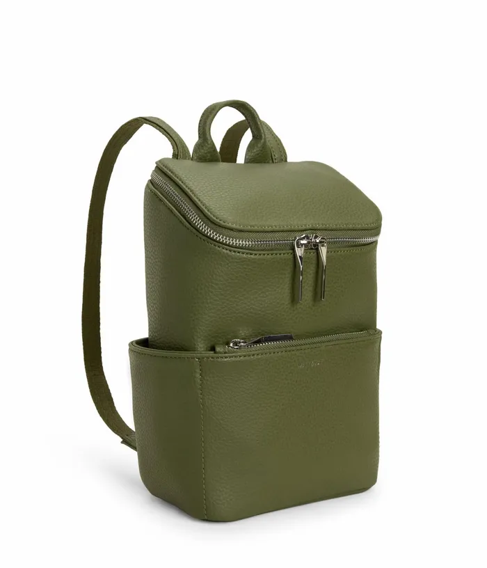 Women Bravesm Small Vegan Backpack 8211 Purity Meadow Matt and Nat Backpacks
