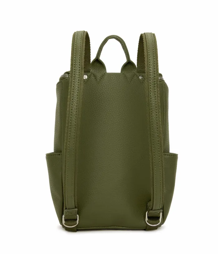 Women Bravesm Small Vegan Backpack 8211 Purity Meadow Matt and Nat Backpacks