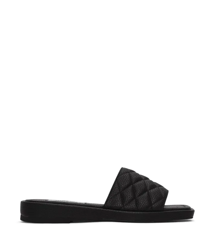 Women Brie Vegan Sandals Black Matt and Nat Sandals