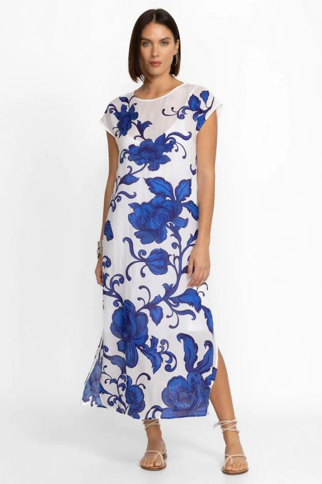Women CAMILLA SIDE SLIT SHIFT DRESS Camilla Johnny Was Dresses
