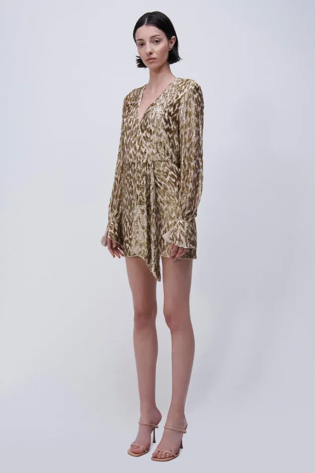 Women Camryn Dres Gold Jonathan Simkhai Dresses and Jumpsuits