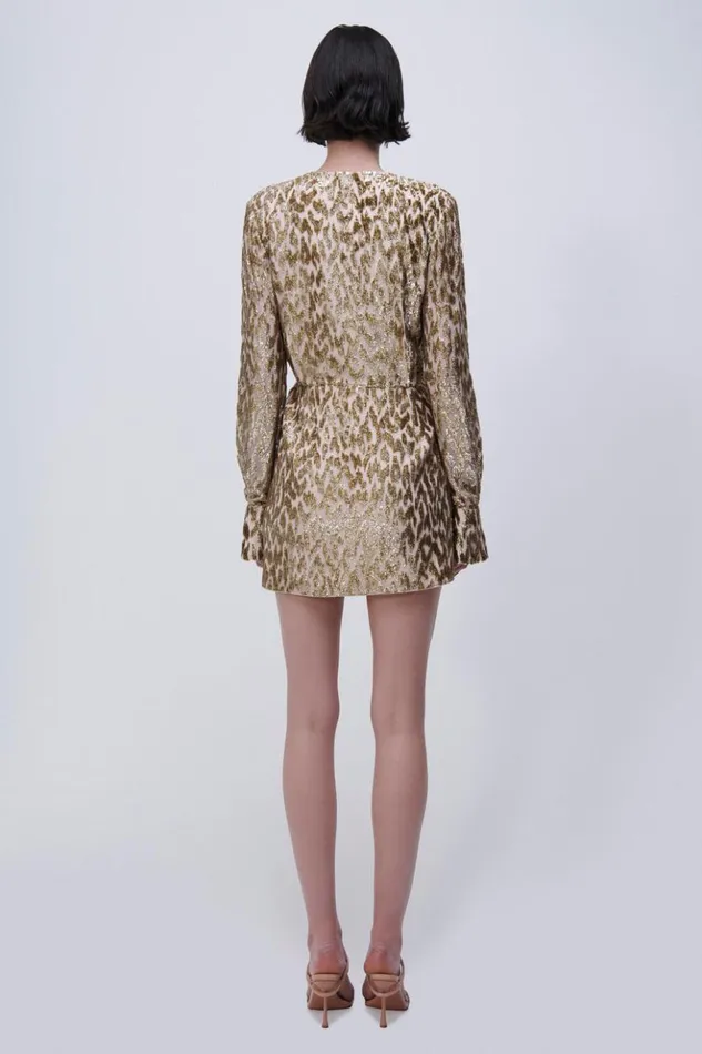 Women Camryn Dres Gold Jonathan Simkhai Dresses and Jumpsuits
