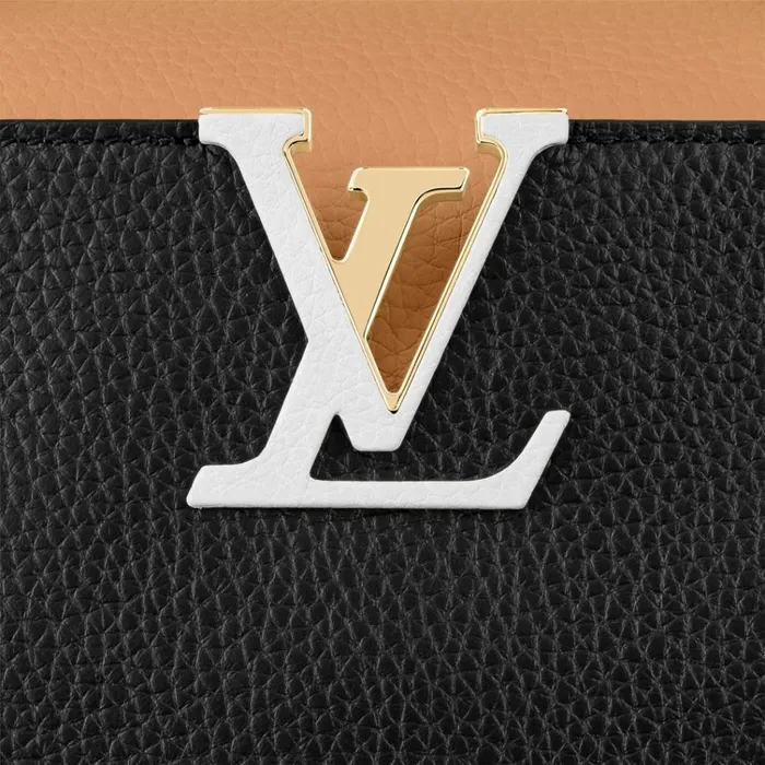 Women Capucines Bag Louis Vuitton Louis Vuitton M59466 Capucines PM Black Gold Arizona 8211 Louis Vuitton Handbag Store