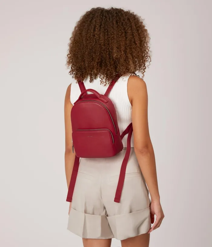 Women Carosm Small Vegan Backpack 8211 Loom Tulip Matt and Nat Backpacks