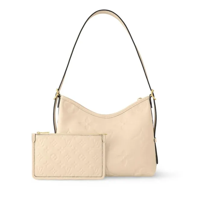 Women CarryAll Bag Louis Vuitton Louis Vuitton Crme Beige M46293 CarryAll PM 8211 Louis Vuitton Handbag Store