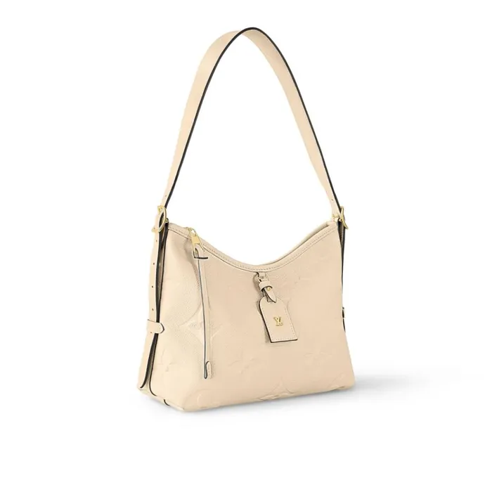 Women CarryAll Bag Louis Vuitton Louis Vuitton Crme Beige M46293 CarryAll PM 8211 Louis Vuitton Handbag Store