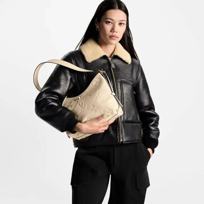Women CarryAll Bag Louis Vuitton Louis Vuitton Crme Beige M46293 CarryAll PM 8211 Louis Vuitton Handbag Store