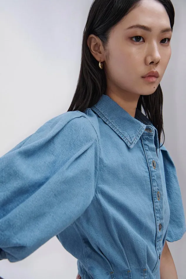 Women Ciara Dress Vatia Jonathan Simkhai Denim