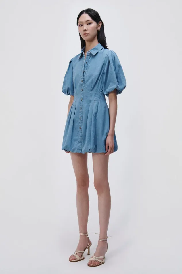 Women Ciara Dress Vatia Jonathan Simkhai Denim