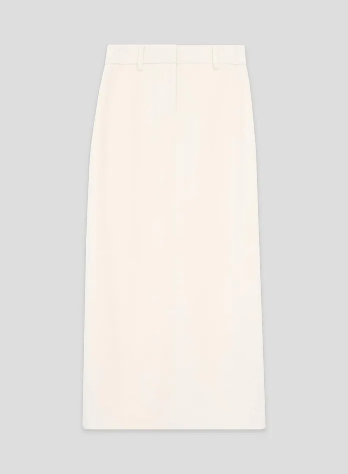 Women Cream Column Maxi Skirt Shelly 4th and Reckless Skirts