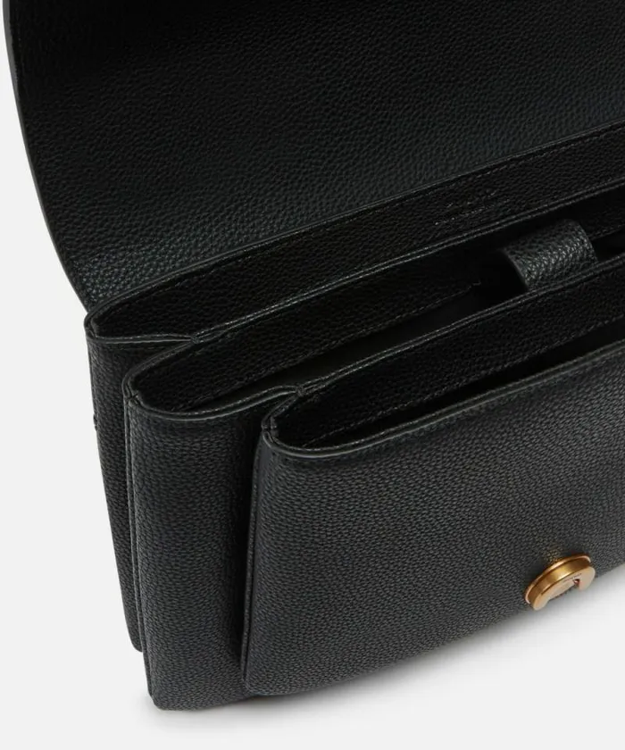 Women Crossbody Bags Pinko Love Bag Large Soft Crossbody Bag Blackantique Gold