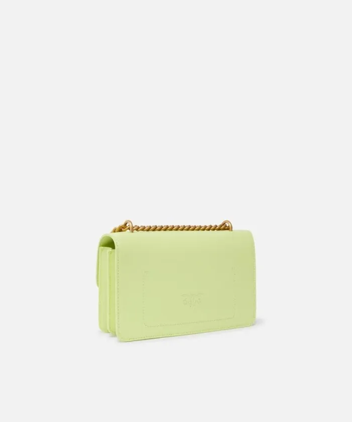 Women Crossbody Bags Pinko Mini Love Bag One Simply Pistachioantiquegold