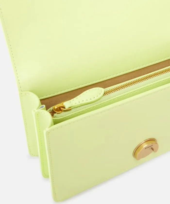 Women Crossbody Bags Pinko Mini Love Bag One Simply Pistachioantiquegold