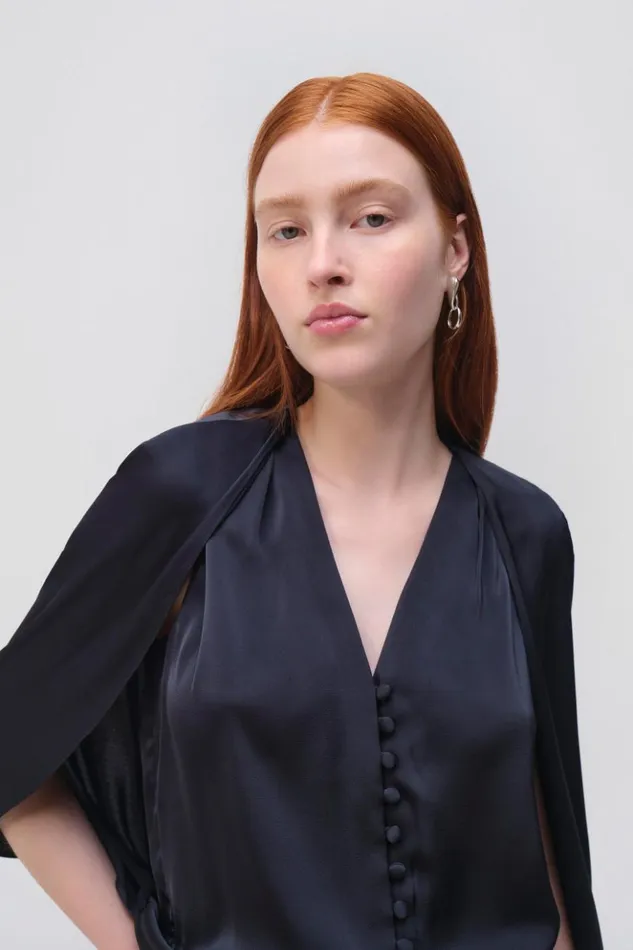 Women Dawn Top Black Jonathan Simkhai Tops and Bodysuits
