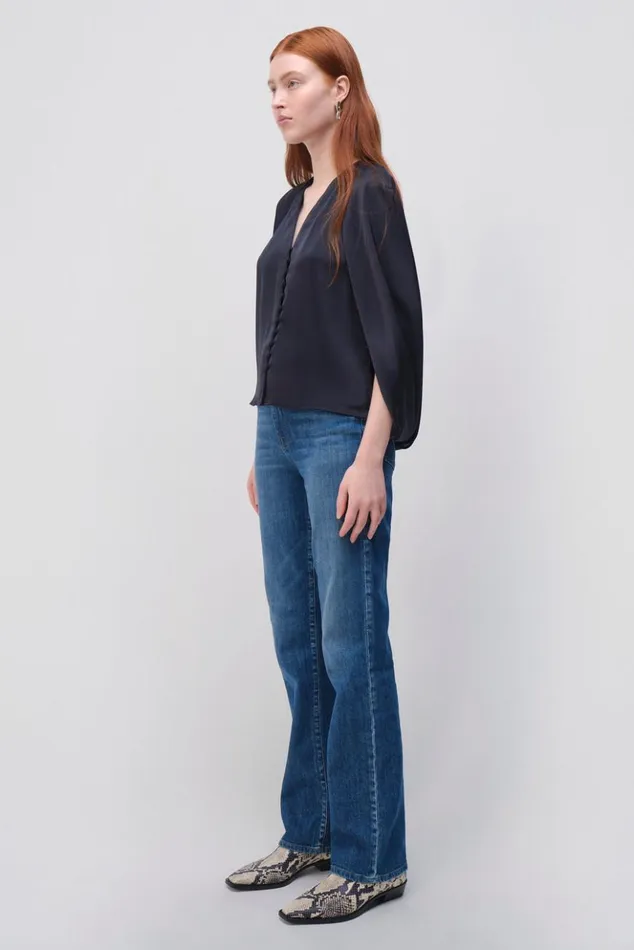 Women Dawn Top Black Jonathan Simkhai Tops and Bodysuits
