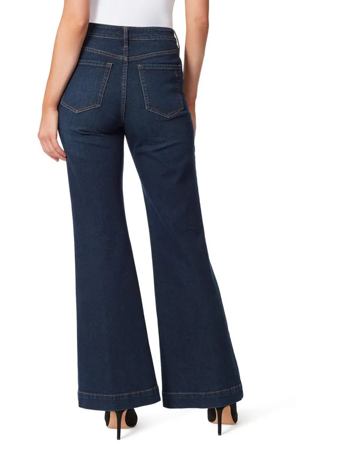 Women Denim Jessica Simpson True Love Wide Leg Trouser Jeans In Ditto