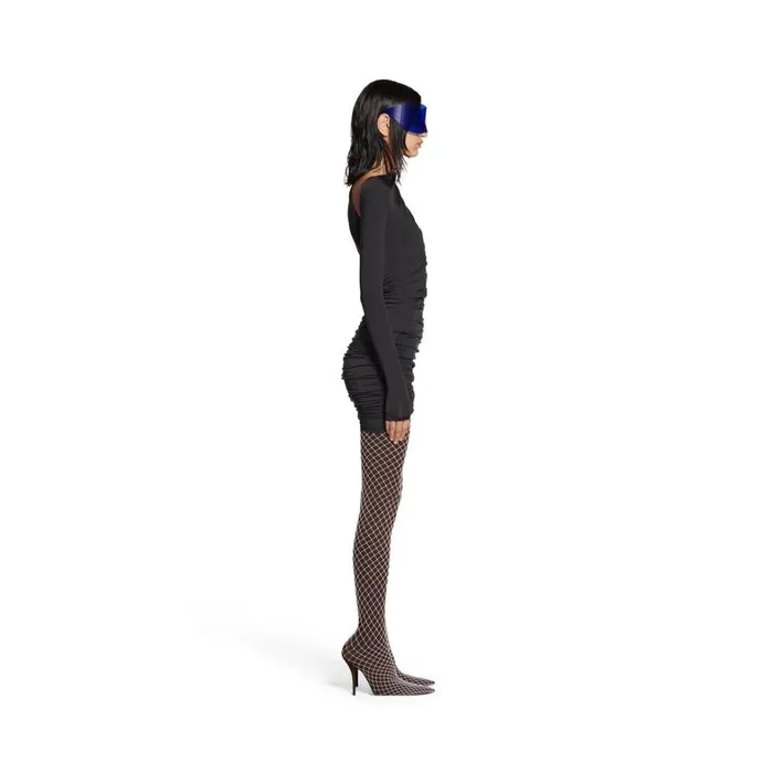 Women Dresses and Skirts Balenciaga Twisted Mini Dress In Black