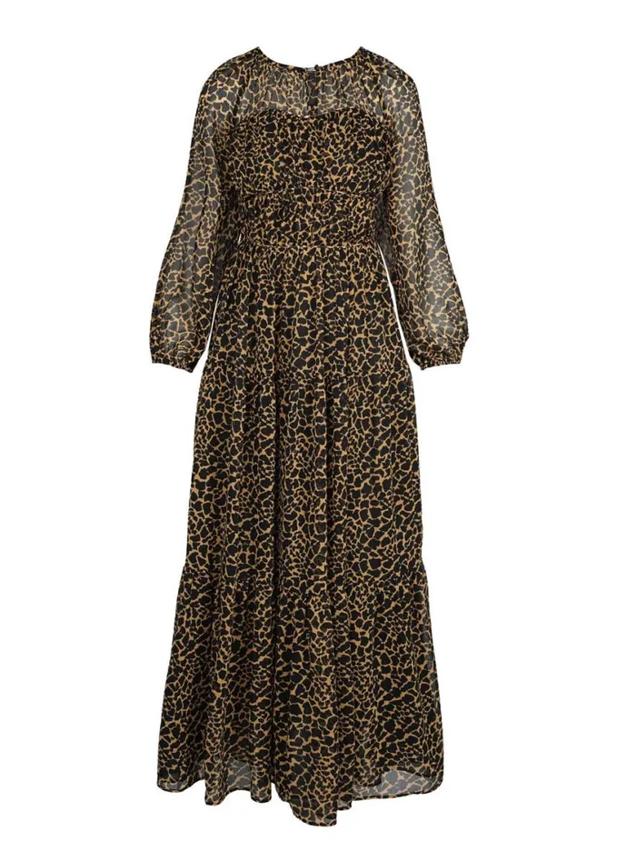 Women Dresses Jessica Simpson Sasha Maxi Dress In Fun Giraffe