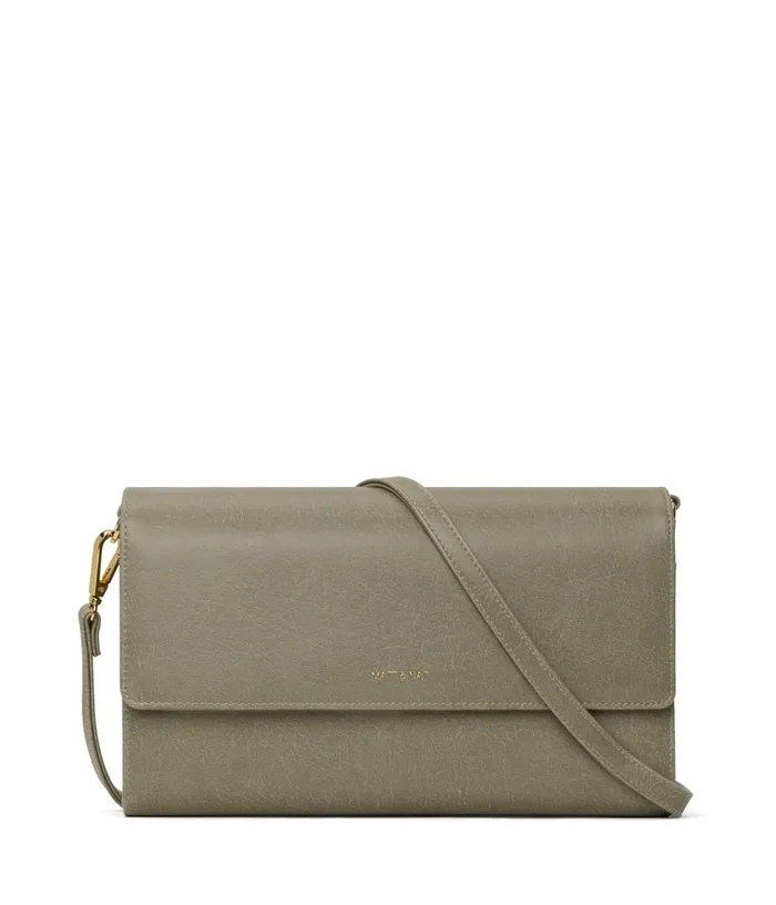 Women Drewlg Large Vegan Crossbody Bag 8211 Vintage Sage Matt and Nat Crossbody Women Drewlg Large Vegan Crossbody Bag 8211 Vintage Sage Matt and Nat Crossbody