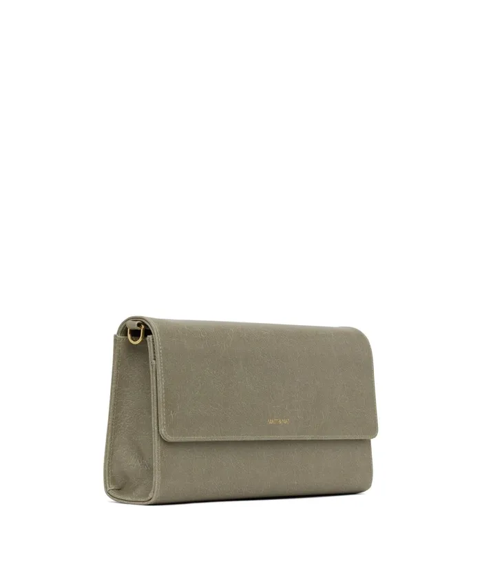 Women Drewlg Large Vegan Crossbody Bag 8211 Vintage Sage Matt and Nat Crossbody