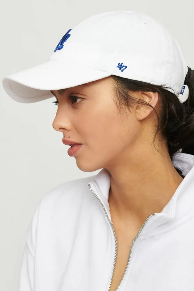 Women Dynamite Caps and Hats Los Angeles Clean Up Cap White