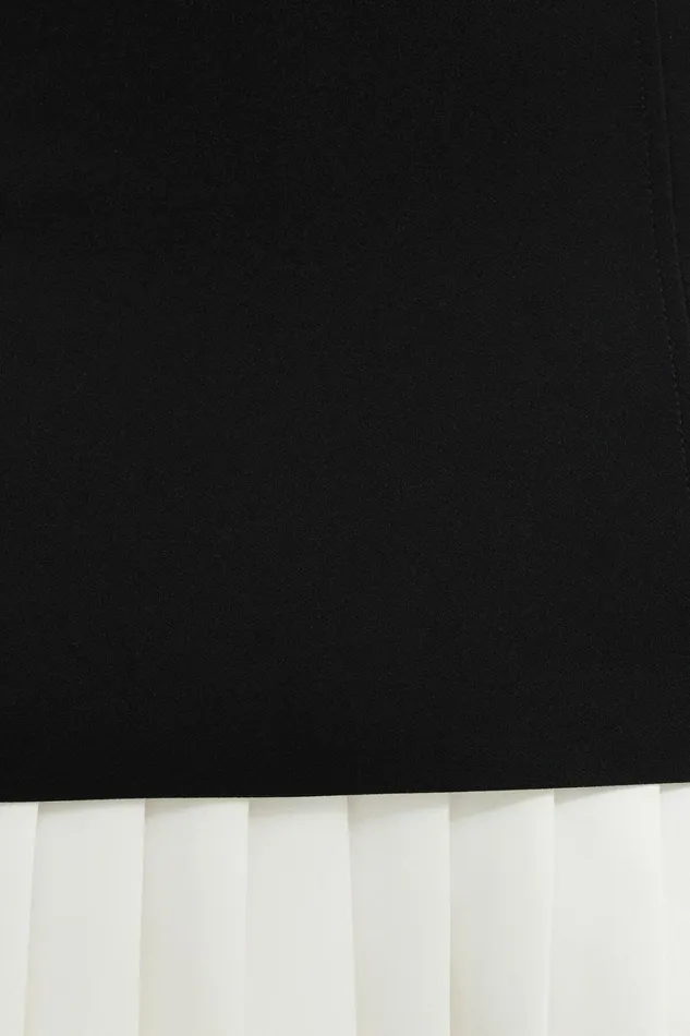 Women Dynamite Dresses and Jumpsuits Contrast Trim Mini Dress Black