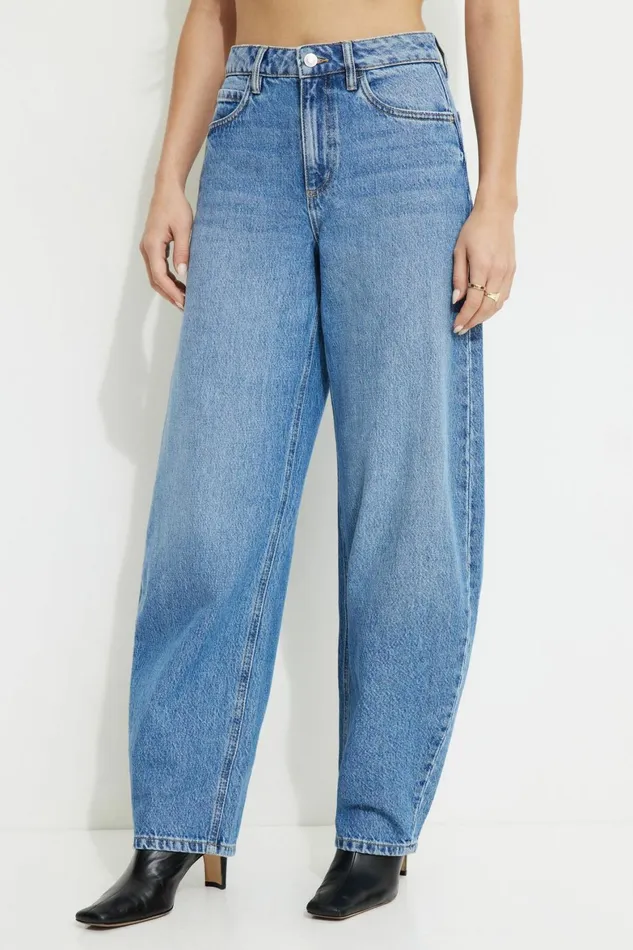 Women Dynamite Jeans and Denim June Horseshoe Jeans Blue