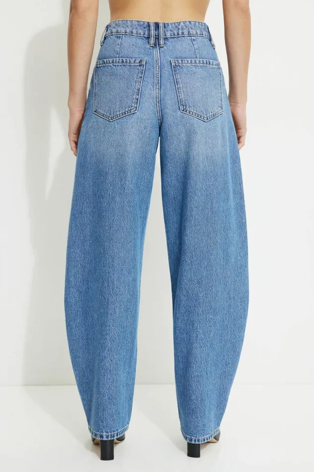 Women Dynamite Jeans and Denim June Horseshoe Jeans Blue