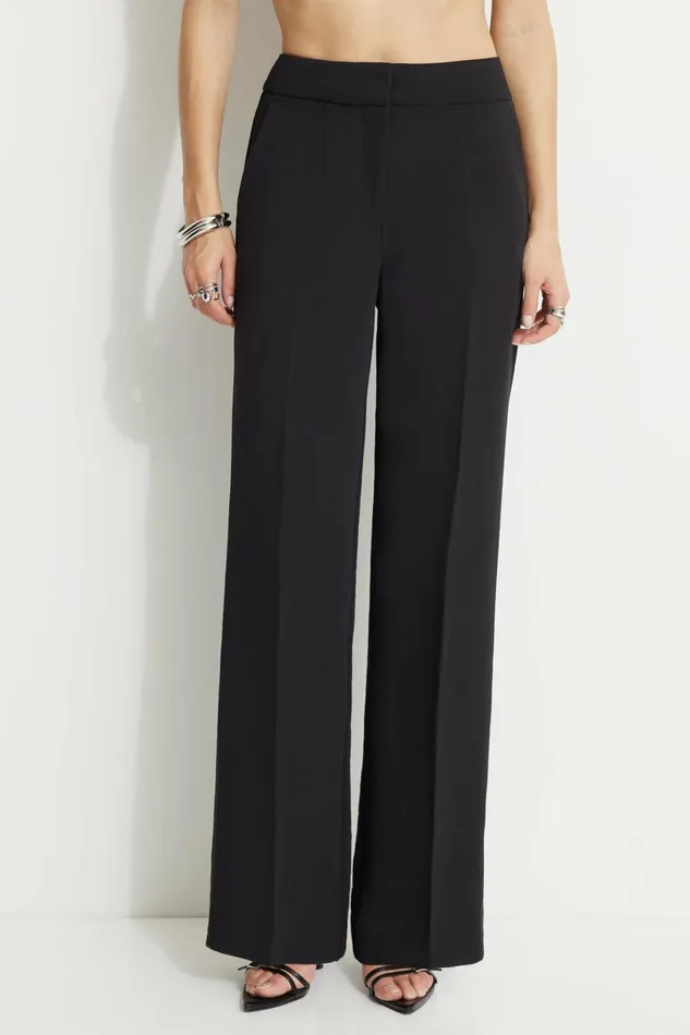 Women Dynamite Pants Yasmin Airflow Straight Leg Pants Black