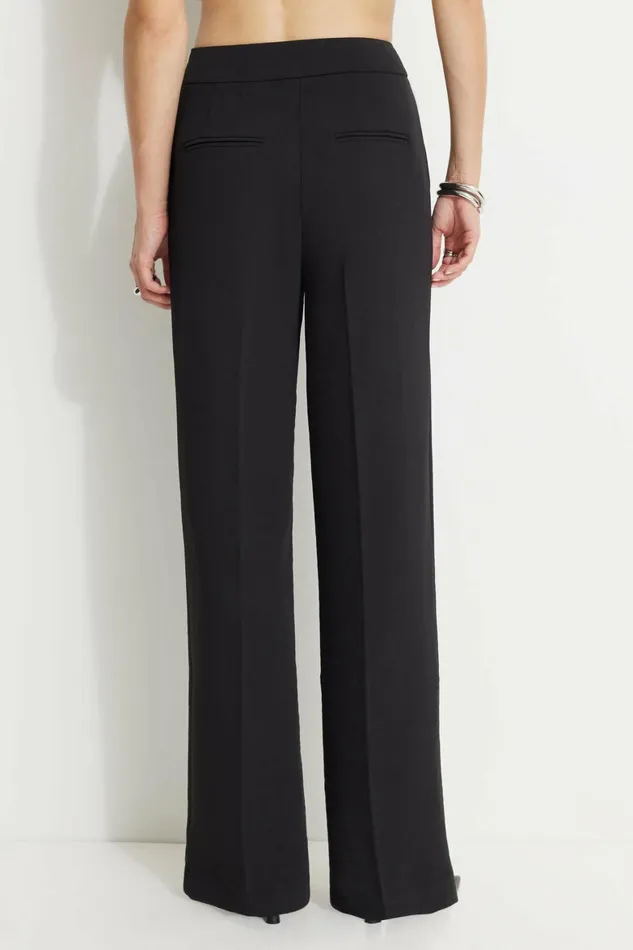 Women Dynamite Pants Yasmin Airflow Straight Leg Pants Black