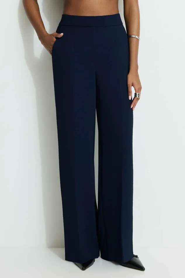 Women Dynamite Pants Yasmin Airflow Straight Leg Pants Blue