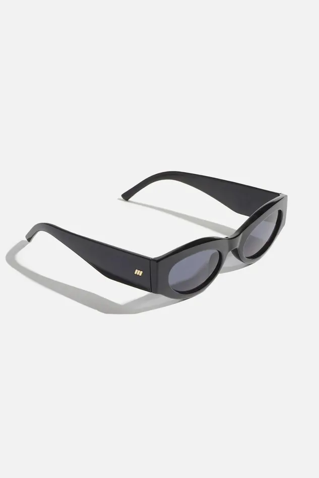 Women Dynamite Sunglasses Body Pumpin II Sunglasses Black