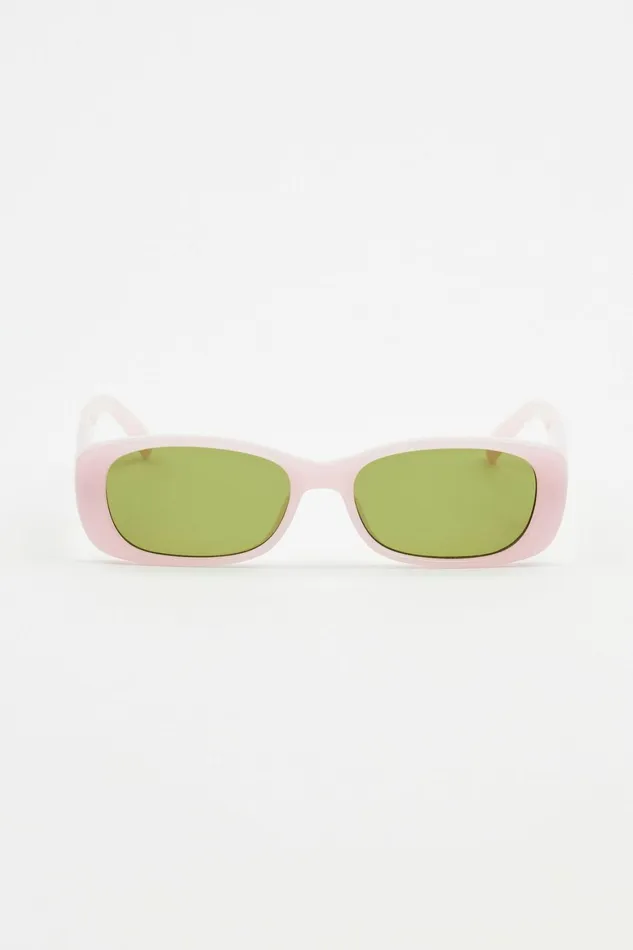 Women Dynamite Sunglasses Unreal Quilted Sunglasses Pink